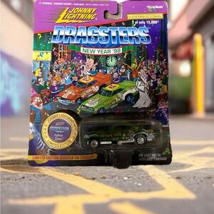 Johnny Lightning Dragsters New Year '98 Die-Cast Car